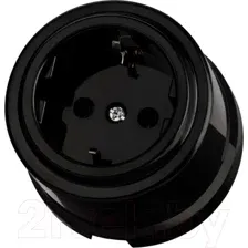 Розетка TDM Виви SQ1820-1212 (черный)