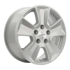 Литой диск Khomen KHW1601 Ceed 16x6.5" 5x114.3мм DIA 67.1мм ET 50мм F-Silver