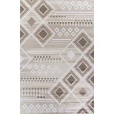 Ковер для жилой комнаты Merinos Iris МР24-STAN-CREAM-BROWN (2.4х3.4)