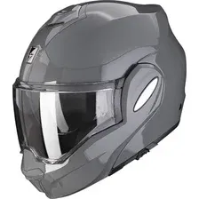 Мотошлем Scorpion Exo Exo-Tech Evo Solid (р. XS, серый)