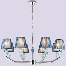 Подвесная люстра Ambrella light LH75063/8 CH/DB (хром/темно-синий)