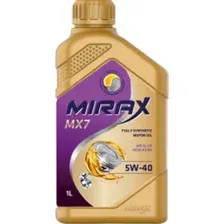 Моторное масло MIRAX MX7 SAE 5W-40 API SL/CF, 1л / 607024