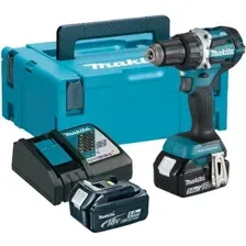 Дрель-шуруповерт Makita DDF484RTJ (с 2-мя АКБ, кейс)