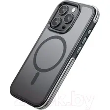 Чехол для телефона Hoco AS5 для iPhone 15 Pro магнитный противоударный (черный)