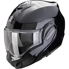 Мотошлем Scorpion Exo Exo-Tech Evo Pro Solid (р. L, черный металлик)