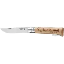 Складной нож Opinel N°8 Alpine adventures (бук)
