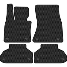 Комплект ковриков для авто Alicosta BMW X6 II (suv / F16) 2014 - 2020 (черный, ромб)