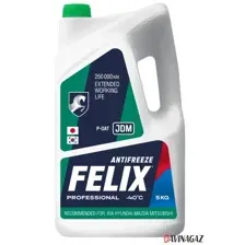 Антифриз G12++ зеленый FELIX JDM 5 кг (430206331)