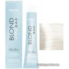 Крем-краска для волос Kapous Professional Blond Bar с экстрактом жемчуга BB 000 прозрачный