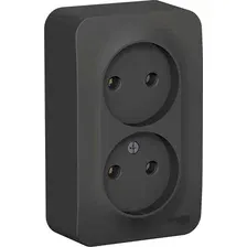 Розетка Systeme Electric Blanca BLNRA000216 (антрацит)