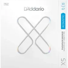 Струны для гитары D'Addario XSAPB1047-12