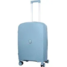 Чемодан-спиннер Eurobags PP-N81 (L, голубой)