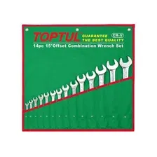 Набор ключей комбинированных 8-32 мм 14 предметов TOPTUL