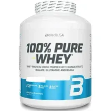 ПРОТЕИН 100% PURE WHEY, 2270г МАЛИНОВЫЙ ЧИЗКЕЙК BIOTECH USA