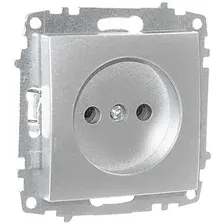 Розетка Elbi Zena-Vega 609-011000-215 (серебристый)