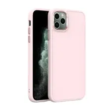 Чехол-накладка Bingo Metal для iPhone 12/12 Pro (розовый)