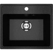 Мойка кухонная Mixline ML-GMU03 556720 (черный камень)