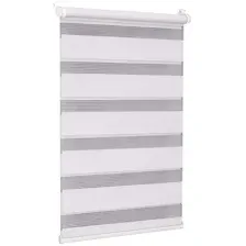 Рулонные шторы Delfa Сантайм День-Ночь Стандарт МКД DN-40609 (57x160, белый)