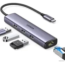 USB-хаб Ugreen CM475 USB C to Ethernet 60600