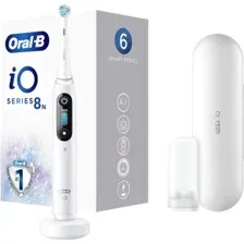 Электрическая зубная щетка Oral-B iO 8n (белый, 1 насадка)