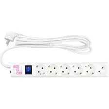 Сетевой фильтр Power Cube SPG6-16-10М (10м, 6 розеток, белый)