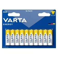 Элемент питания Varta ENERGY LR6 AA BL10 Alkaline