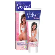 Крем для депиляции Velvet для интимных зон с ромашкой 100мл