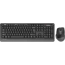 Комплект клавиатура и мышь A4Tech Fstyler FG1035 (черный/серый)