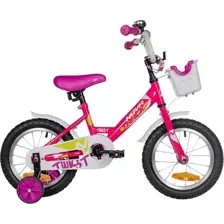 Велосипед NOVATRACK 14" TWIST розовый