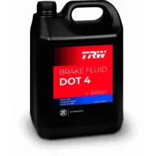 Тормозная жидкость TRW PFB405SE DOT 4 5 л