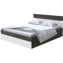 Кровать PROxSON Milton с ПМ 120x200 (дуб кантербери/белый)
