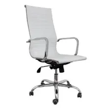 Кресло AksHome Elegance (Элеганс) Light Eco белый