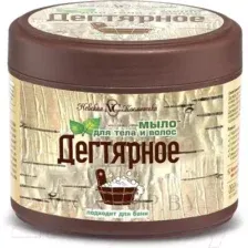 Мыло для бани Невская косметика дегтярное, 300 мл