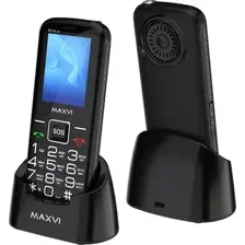 Мобильный телефон Maxvi B 21ds up, черный