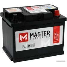 Автомобильный аккумулятор Master Batteries R+ (60 А·ч)