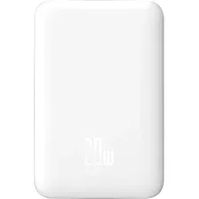 Внешний аккумулятор Baseus Magnetic Mini Air Wireless Fast Charge Power Bank 20W 6000mAh (белый)