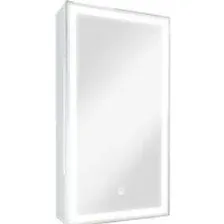 Шкаф с зеркалом для ванной Континент Allure Led 35х65 R
