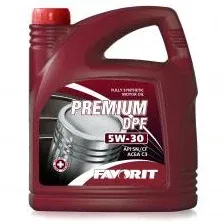 Масло моторное Favorit Premium DPF 5W-30 API SN/CF 5л