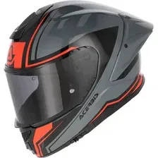 Мотошлем Acerbis Tarmak-X 0027315.295.066 (L, серый/красный)