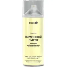 Эмаль Elcon Быстросохнущая для декора и мебели 0.52 л (лимонный пирог)