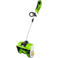 Снегоуборщик аккумуляторный Greenworks GD40SS 40V / 2600807UG (с АКБ 5Ач и ЗУ)