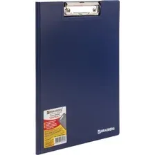 Планшет с зажимом BRAUBERG 223488 (синий)
