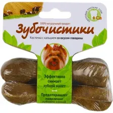 Лакомство для собак Деревенские лакомства зубочистки со вкусом говядины, 2x18 г