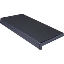 Подоконник VPL Премиум с заглушкой 350x1800 (антрацит)
