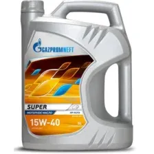Моторное масло ГАЗПРОМНЕФТЬ Super 15W-40 5л SG/CD (Л)