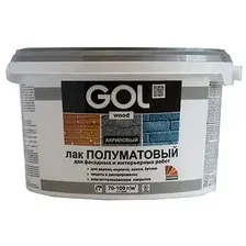 Лак GOL Wood Акриловый с УФ-защитой 2.4 кг (полуматовый)