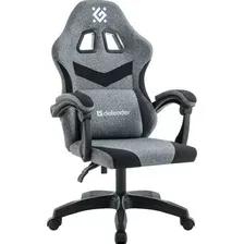 Игровое (геймерское) кресло Defender Runa (серый/черный)
