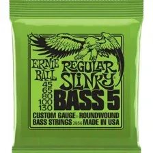 Струны для бас-гитары Ernie Ball 2836 Regular Slinky 5 String Bass 45-130