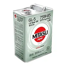 Трансмиссионное масло Mitasu LX Gear Oil 75W85 LSD / MJ-415-4 (4л)