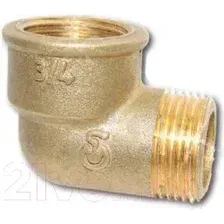 Угольник соединительный Цветлит ДУ 15 1/2" / ZW50094
